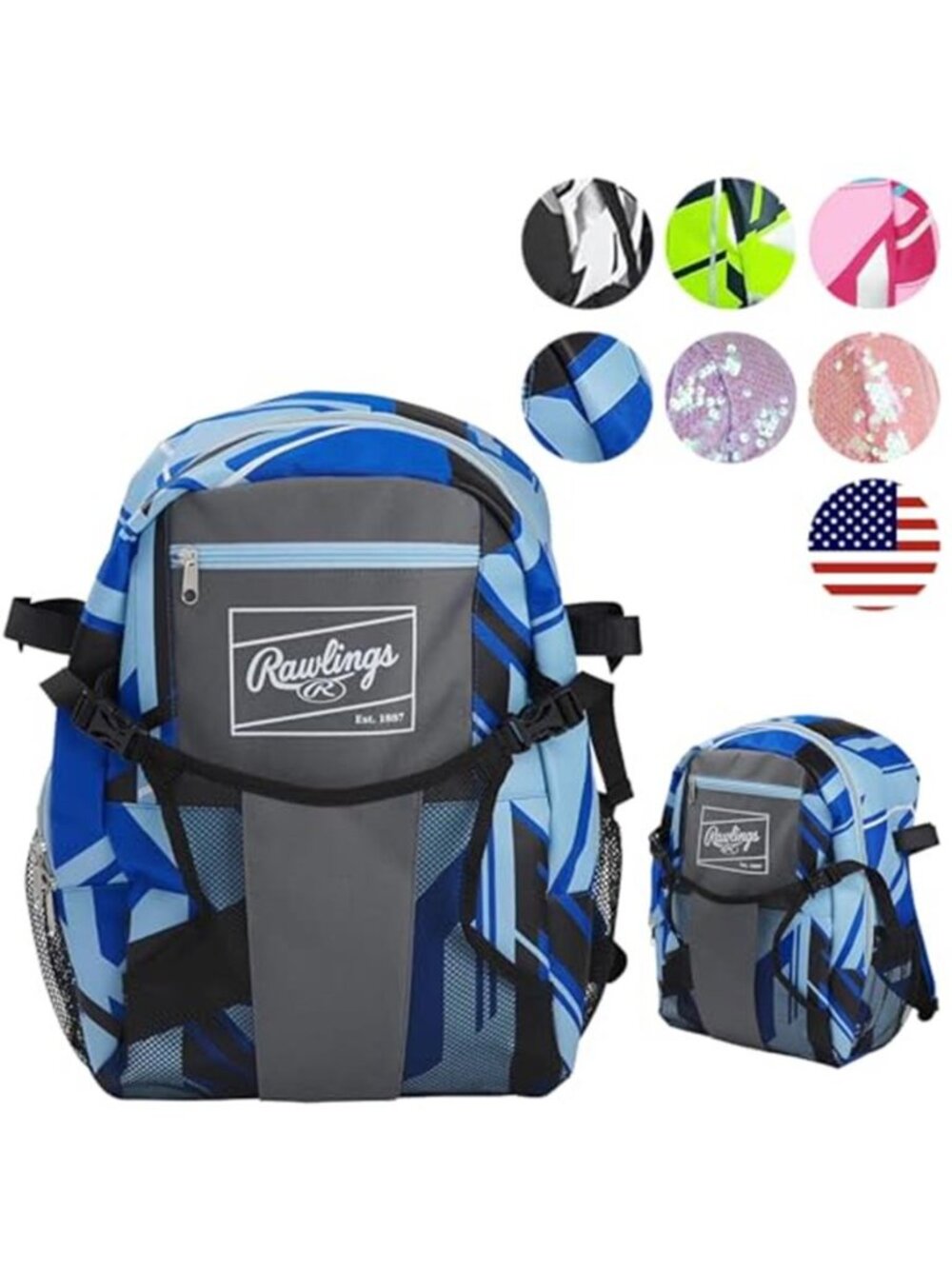 REMIX Backpack Equipment Bag | T-Ball & Youth Baseball / Softball | Royal